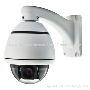 High speed dome camera, 10X optical zoom, mini size, IP66
